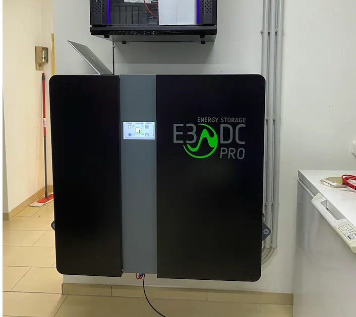 E3/DC Stromspeicher in einem Technikraum – installiert von GET